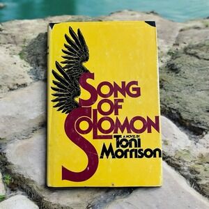 SONG OF SOLOMON by Toni Morrison 1977 1st Edition Knopf Hardcover HC/DJ